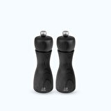 Peugeot Tahiti Graphite Tuz Ve Kara Biber Değirmeni 2’li Set 15 Cm